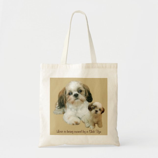 Sac fourre-tout à amis de Shih Tzu (Devant)