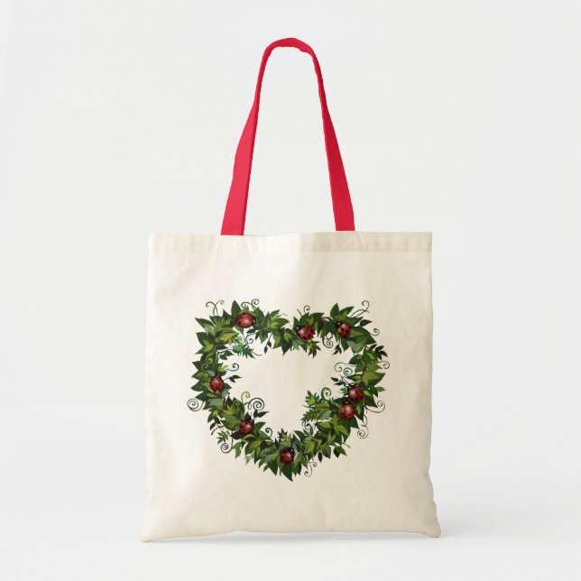Sac fourre-tout à amour de coccinelle (Devant)