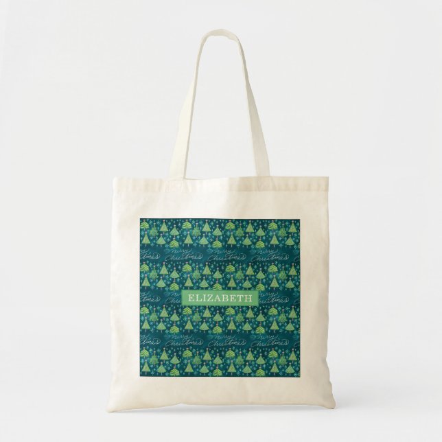 Sac fourre-tout à arbres de Noël (Devant)