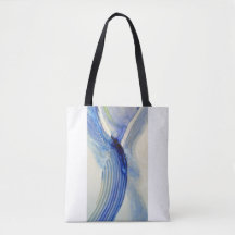 Sac fourre-tout à art de Tom Hanson "d'indigo