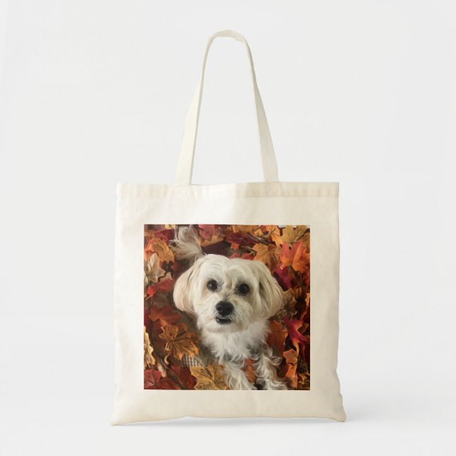 Sac fourre-tout à automne de Morkie (Devant)