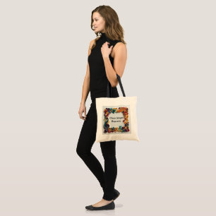 Sac fourre-tout à base de musique. Motif de quilli