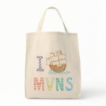 Sac fourre-tout à bateau de pirate de MVNS