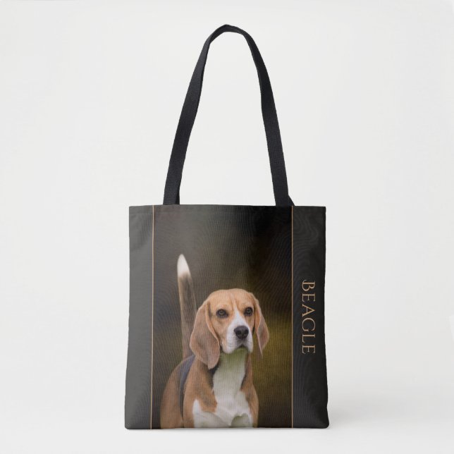 Sac fourre-tout à beagle (Devant)