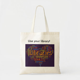 Sac fourre-tout à bibliothèque