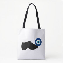 Sac fourre-tout à bleu de Nazar d'oeil de Tsarouhi