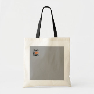 Sac fourre-tout à bloc de couleur minimal – Blah B