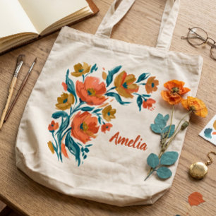 Sac fourre-tout à bouquet floral lumineux Person