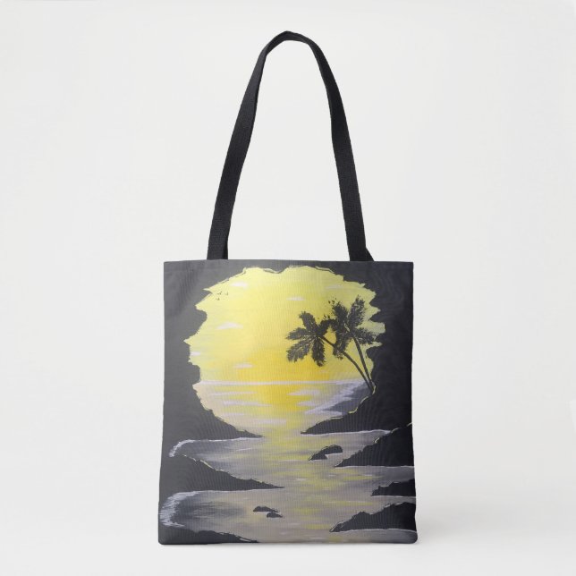 Sac fourre-tout à caverne de lever de soleil (Devant)