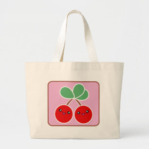 Sac fourre-tout à cerise de Kawaii
