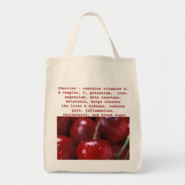 Sac fourre-tout à cerises (Devant)