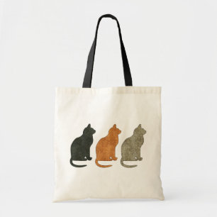 Sac fourre-tout à chat de trois chats
