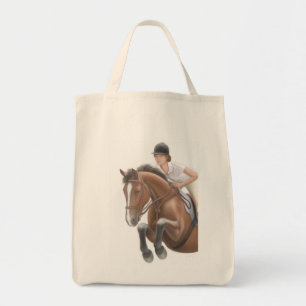 Sac fourre-tout à cheval de pullover