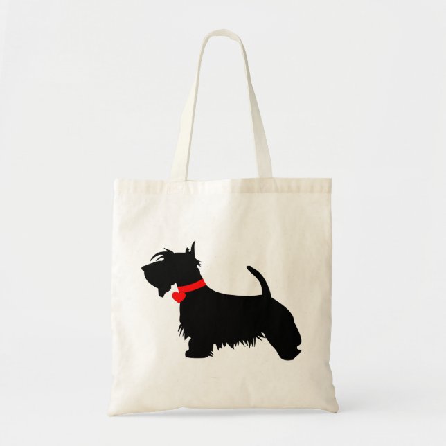 Sac fourre-tout à chien de Scottie (Devant)