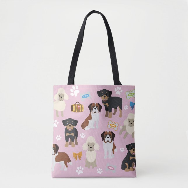 Sac fourre-tout à chiens - groupe 2 de chien (Devant)