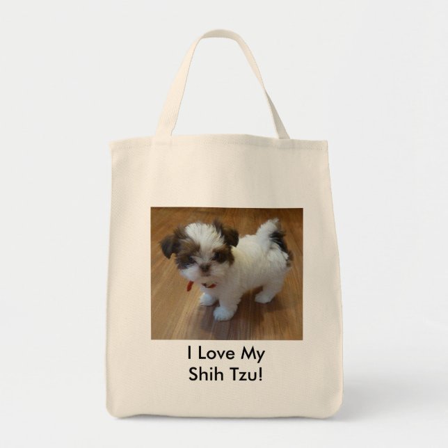 Sac fourre-tout à chiot de Shih Tzu (Devant)