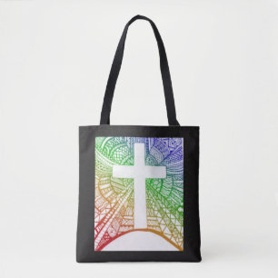 Sac fourre-tout à citation de bible - pour Dieu a
