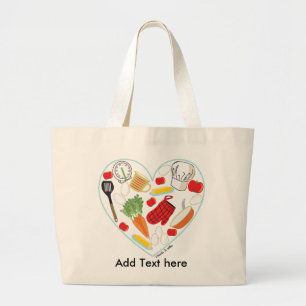 Sac fourre-tout à coeur de cuisine