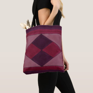 Sac fourre-tout à conception de diamant