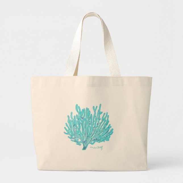 Sac fourre-tout à corail de mer (Devant)
