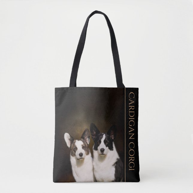 Sac fourre-tout à corgi de cardigan (Devant)