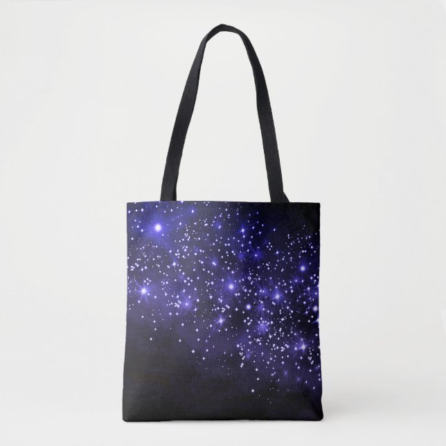 Sac fourre-tout à crémaillère bleu minuit (Devant)