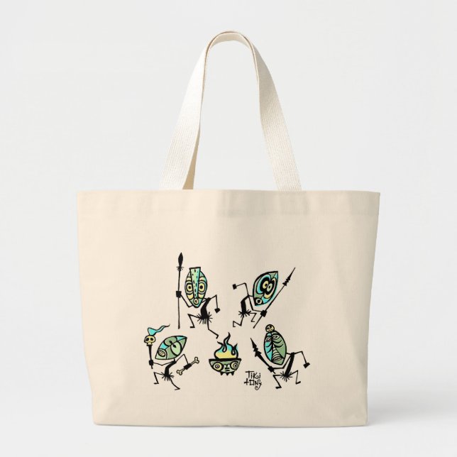 Sac fourre-tout à danseurs de Tiki par Tiki (Devant)