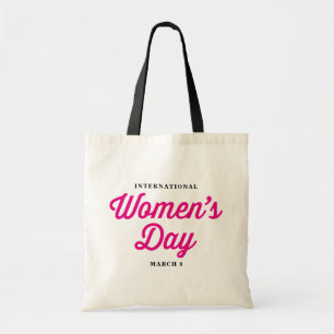 Sac fourre-tout à déclaration du jour des femmes