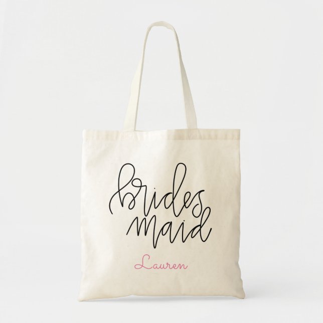 Sac fourre-tout à demoiselle d'honneur - (Devant)