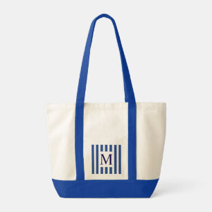 Sac fourre-tout à design nautique minimal
