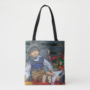 Sac fourre-tout à deux poupées