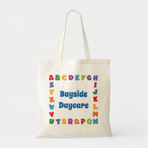 Sac fourre-tout à école avec l'alphabet lumineux