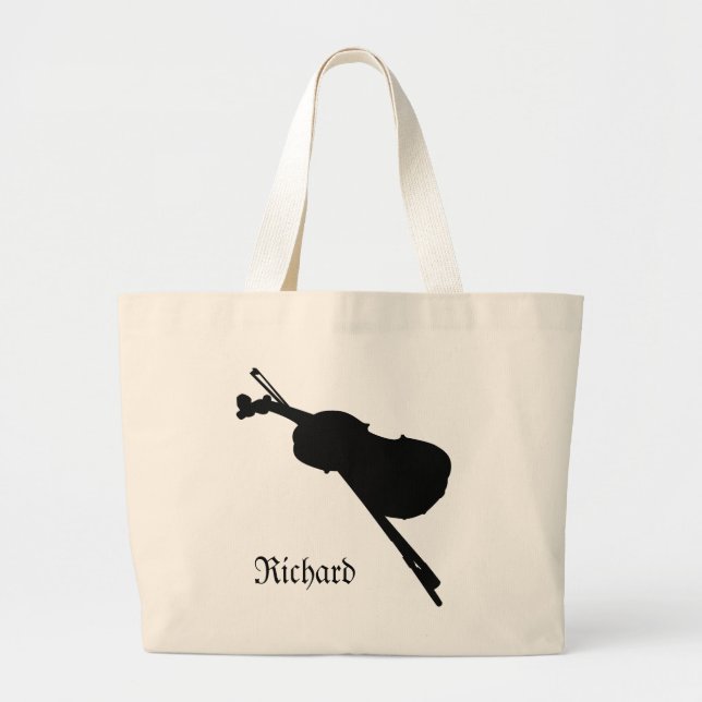 Sac fourre-tout à éléphant de violon (Devant)
