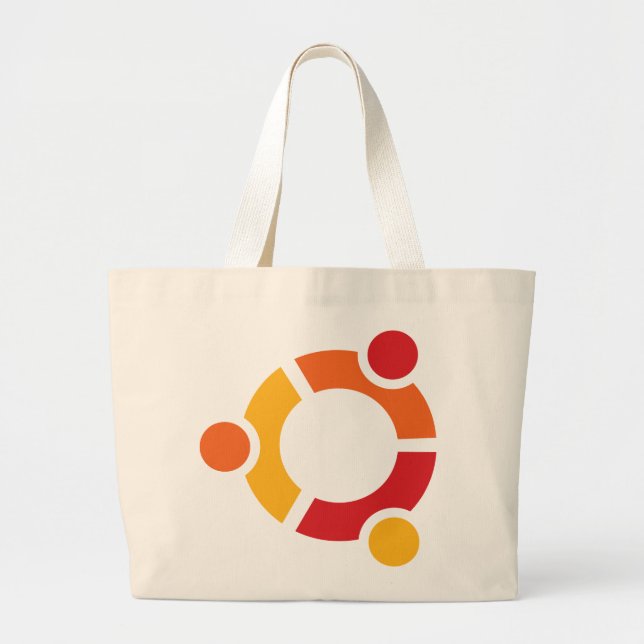 Sac fourre-tout à éléphant d'Ubuntu (Devant)