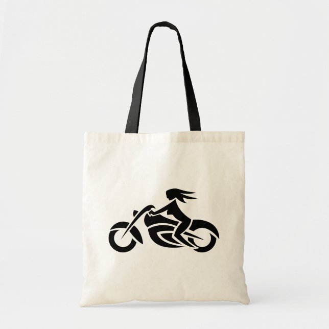 Sac fourre-tout à fille de cycliste (Devant)