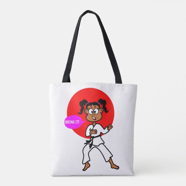 Sac fourre-tout à fille de karaté (Dos)