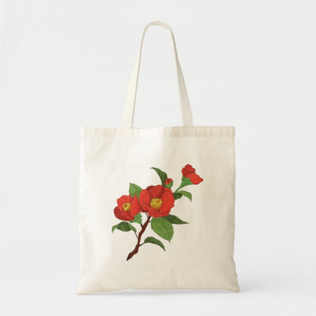 Sac fourre-tout à fleurs (Devant)