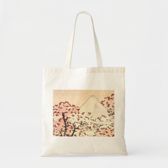 Sac fourre-tout à fleurs de cerisier de Hokusai le (Devant)
