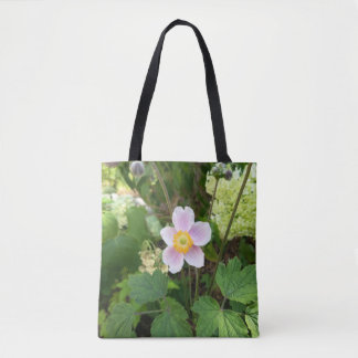 Sac fourre-tout à fleurs sauvages roses | Botaniqu