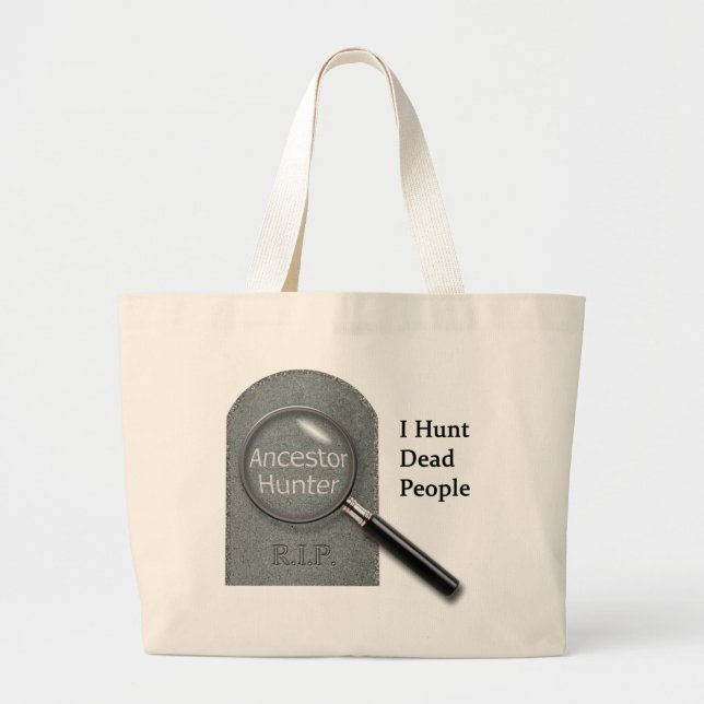Sac fourre-tout à généalogiste de chasseur (Devant)