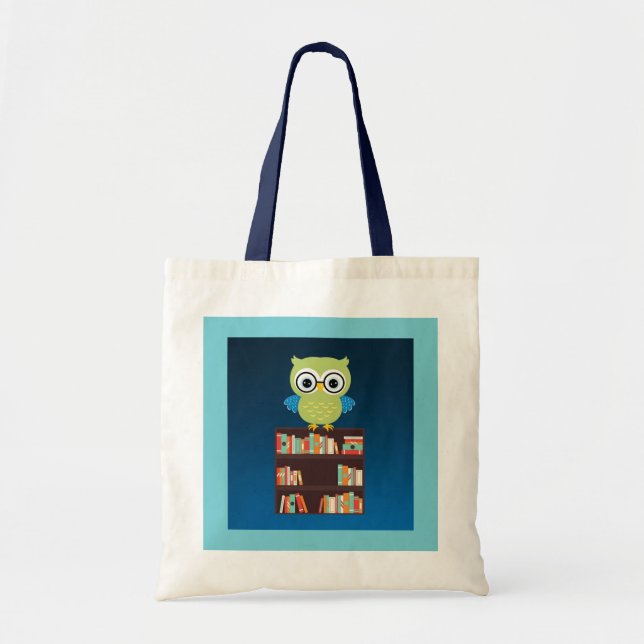 sac fourre-tout à hibou (Devant)