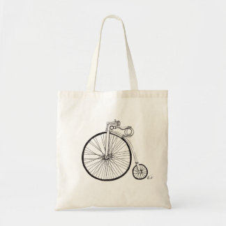 Sac fourre-tout à impression de bicyclette de