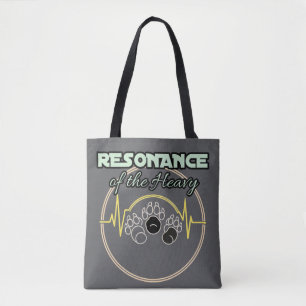 Sac fourre-tout à impression intégrale, sac à band