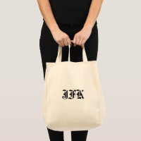 Sac fourre-tout à initiales de monogramme