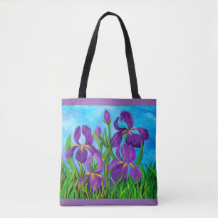 Sac fourre-tout à iris