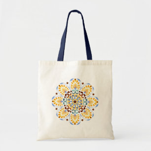 Sac fourre-tout à mandala d'or