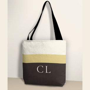 Sac fourre-tout à monogramme personnalisé - Design
