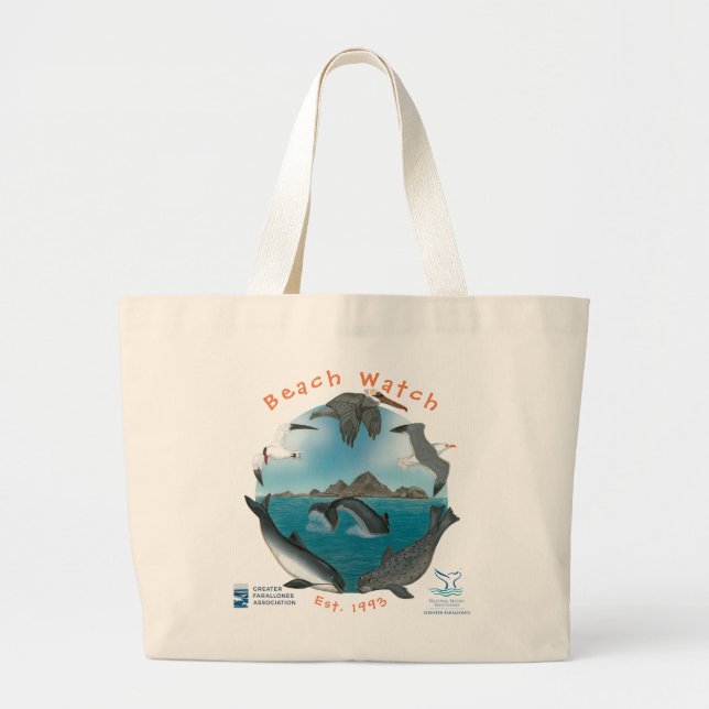 Sac fourre-tout à montre de plage--GFNMS (Devant)