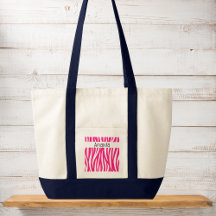 Sac fourre-tout à motif animal ondulé rose vif