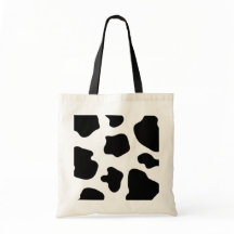 Sac fourre-tout à motif de taches de vache | Impre